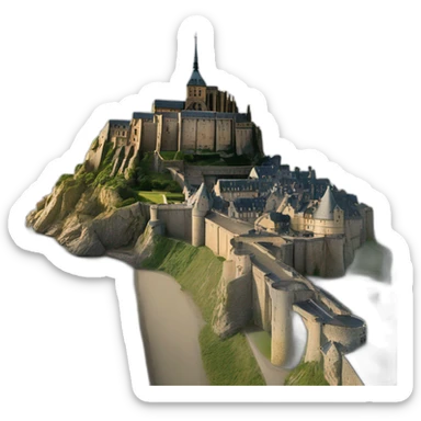 Mont saint Michel  sticker