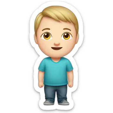 Down syndrome sticker