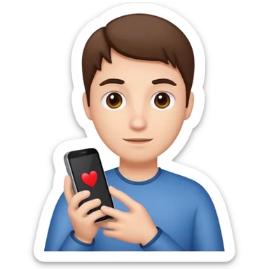 appeler une personne sur son téléphone  sticker