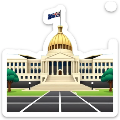 australian parliament house emoji sticker