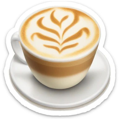 Vanilla latte  sticker