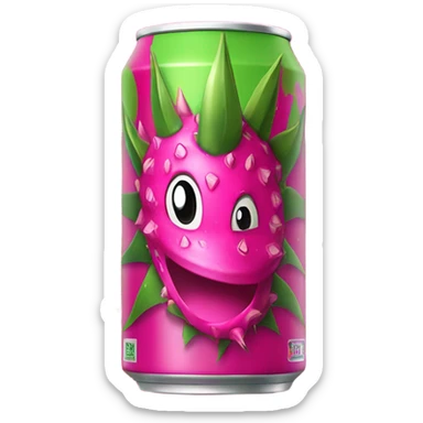 Dragonfruit Dragon Energy Drink  sticker