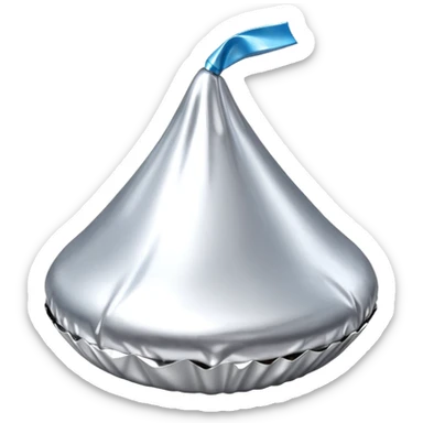 Hershey kiss sticker