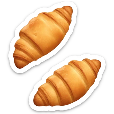 Croissant sticker