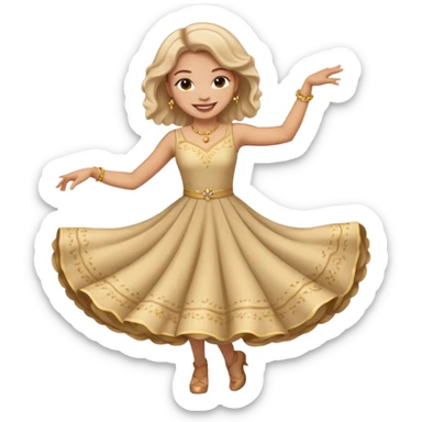 dans eden insan sticker