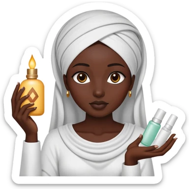 skin care Kit Rituals Sudanese girl sticker