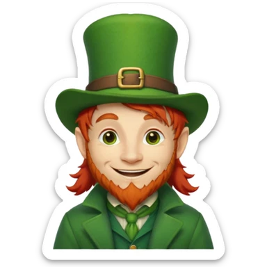 leprechaun sticker