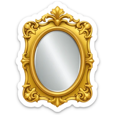 magic mirror on the wall from Shrek sticker
