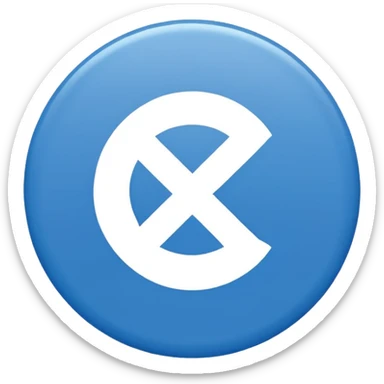 "Símbolo no formato de círculo, fundo sólido na cor azul oficial do Instagram (#0095F6), com um check branco nítido e alinhado no centro. Estilo minimalista, sem sombras, exatamente como o selo de verificação do Instagram." sticker