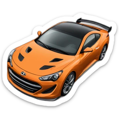 Hyundai Tuscani  sticker