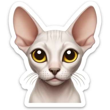 Sphinx cat sticker