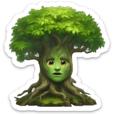 tree guardian of the galaxy sticker