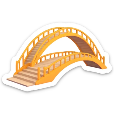 cultural bridge sticker