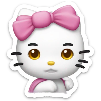 Hello kitty sticker
