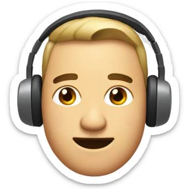Audífonos  sticker