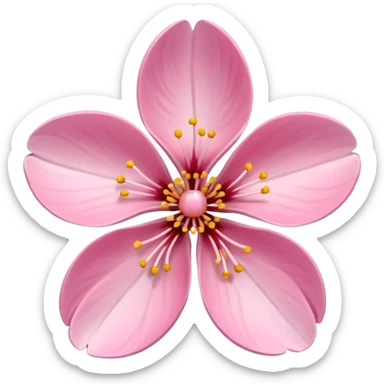 Cherry blossom flower sticker