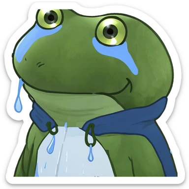 crying sticker