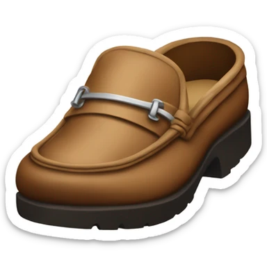 Loafer mule  sticker