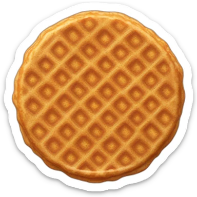 stroopwafel sticker