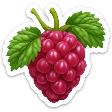 Raspberry sticker