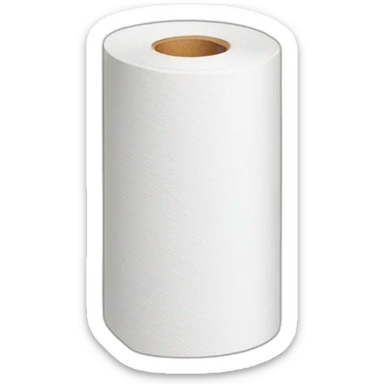 Paper towel roll sticker