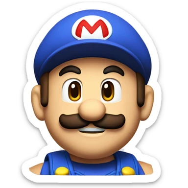 It's a me mario sticker