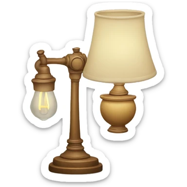lamp genius sticker
