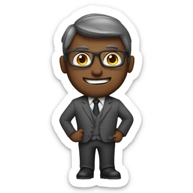 Informaticien fou sticker