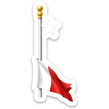 Chinar flag it has 80,000 stars sticker