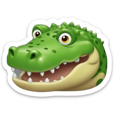 fat croc sticker