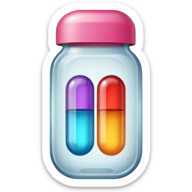 medicine Capsule sticker