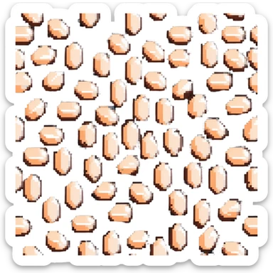 chocolate covered almonds sticker