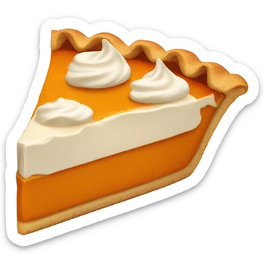 Pumpkin pie  sticker