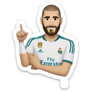 Karim benzema  sticker