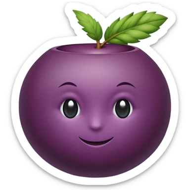 acai berry sticker