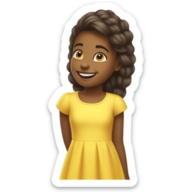 Sunshine girl sticker