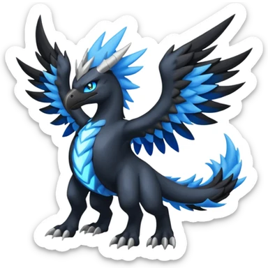 Nargacuga-Zekrom-fusion (full body) sticker