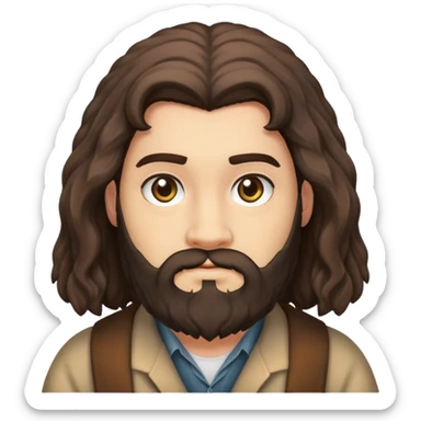 hagrid student sticker