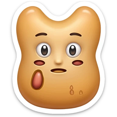 rectum with diarrhea sticker