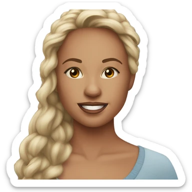 i just met a woman in santa barbara and really like her after our first date sticker