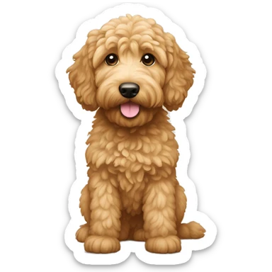 Goldendoodle sticker