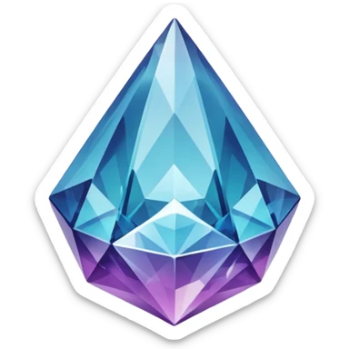 Growing Crystals sticker