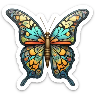 Butterfly  sticker