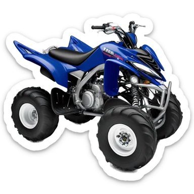 Yamaha raptor quad sticker