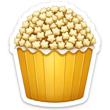 PooCorn ball sticker