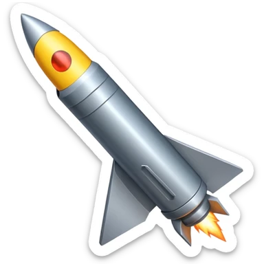 a nuclear-capable missile sticker