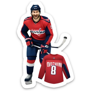 Alex Ovechkin sticker