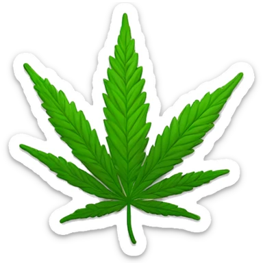 marijuana sticker