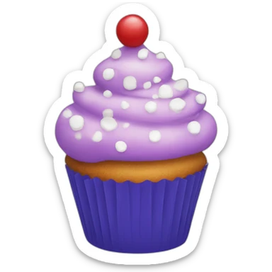 Happy Christmas cupcake sticker