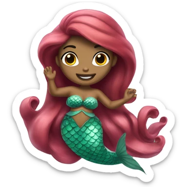 Ariel Mermaid  sticker